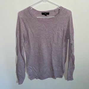 Purple spring sweater
